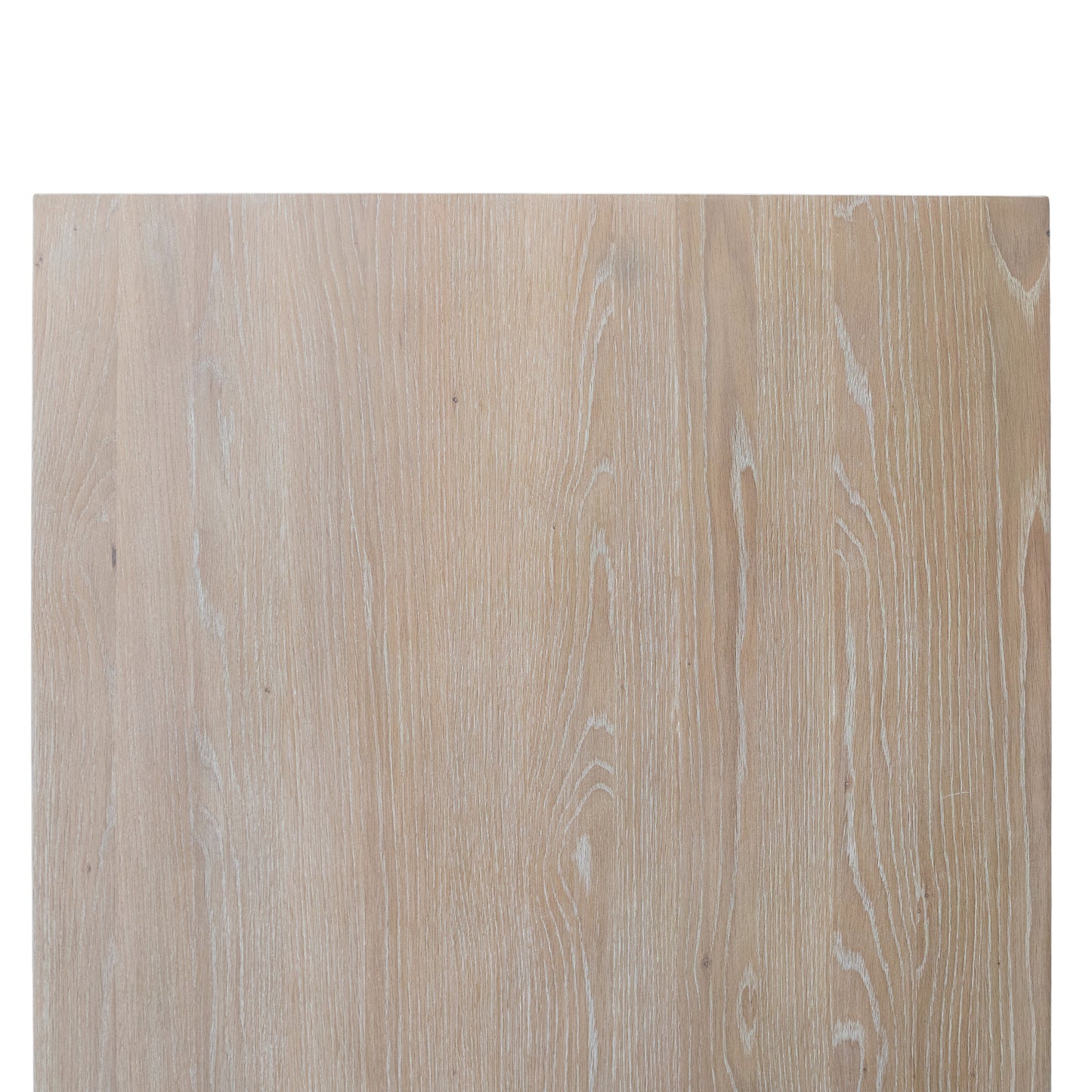 Dining Table Oak Wood Veneer on MDF Natural