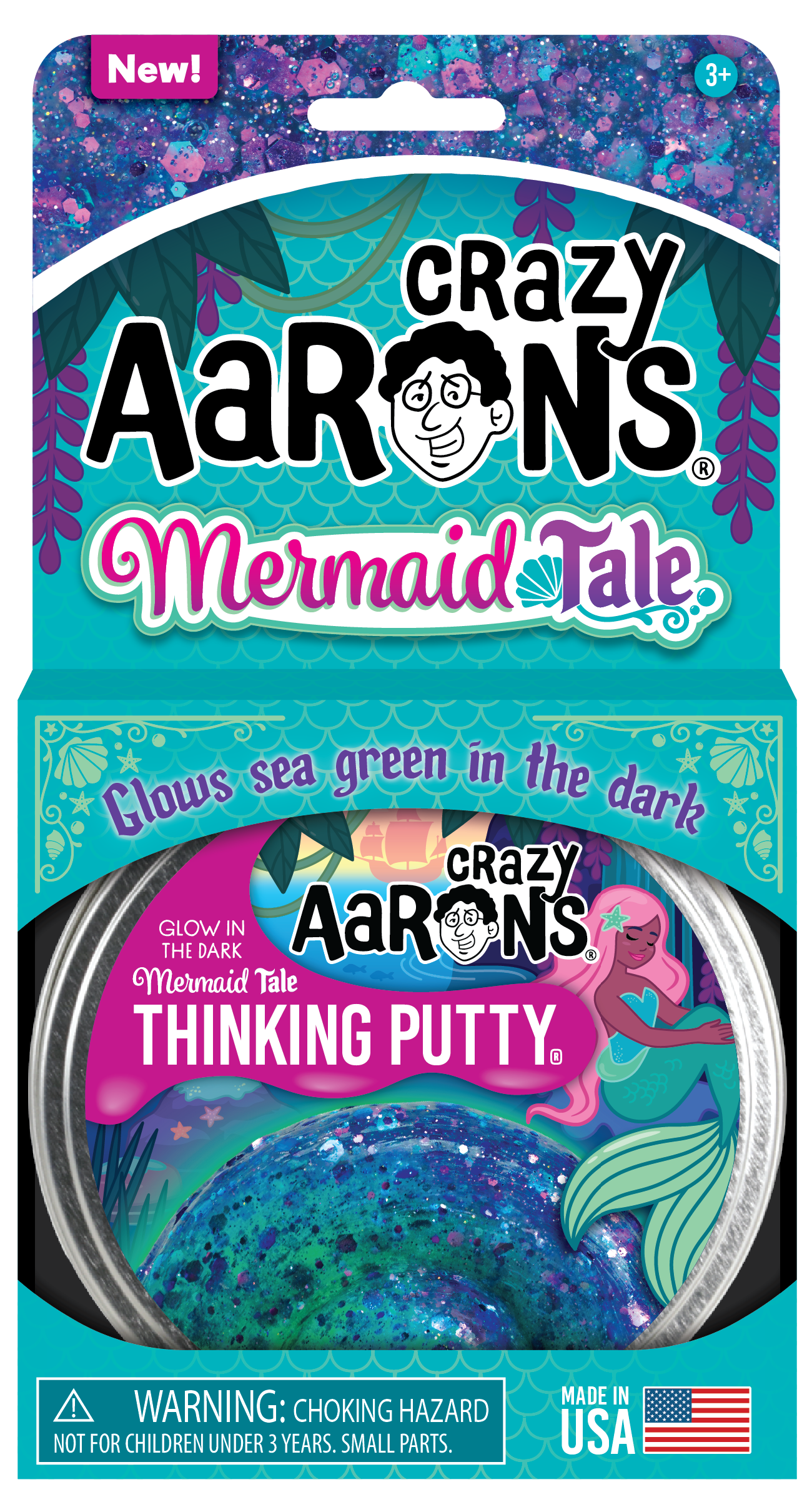 Crazy Aaron's Thinking Putty 4in Tin
