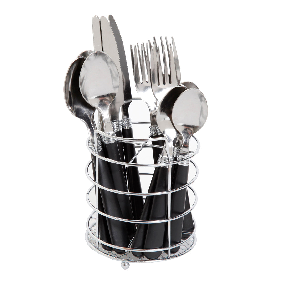 Everyday Sensations 16pc Stainless Steel Flatware Set
