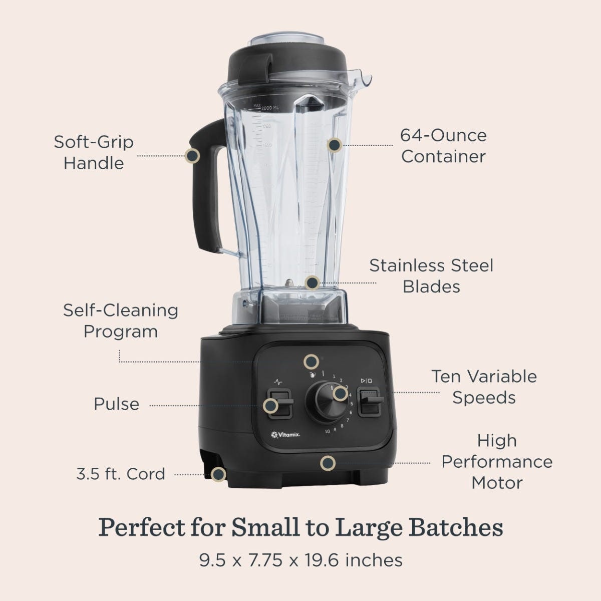 Vitamix Blender - VX1 Blender black