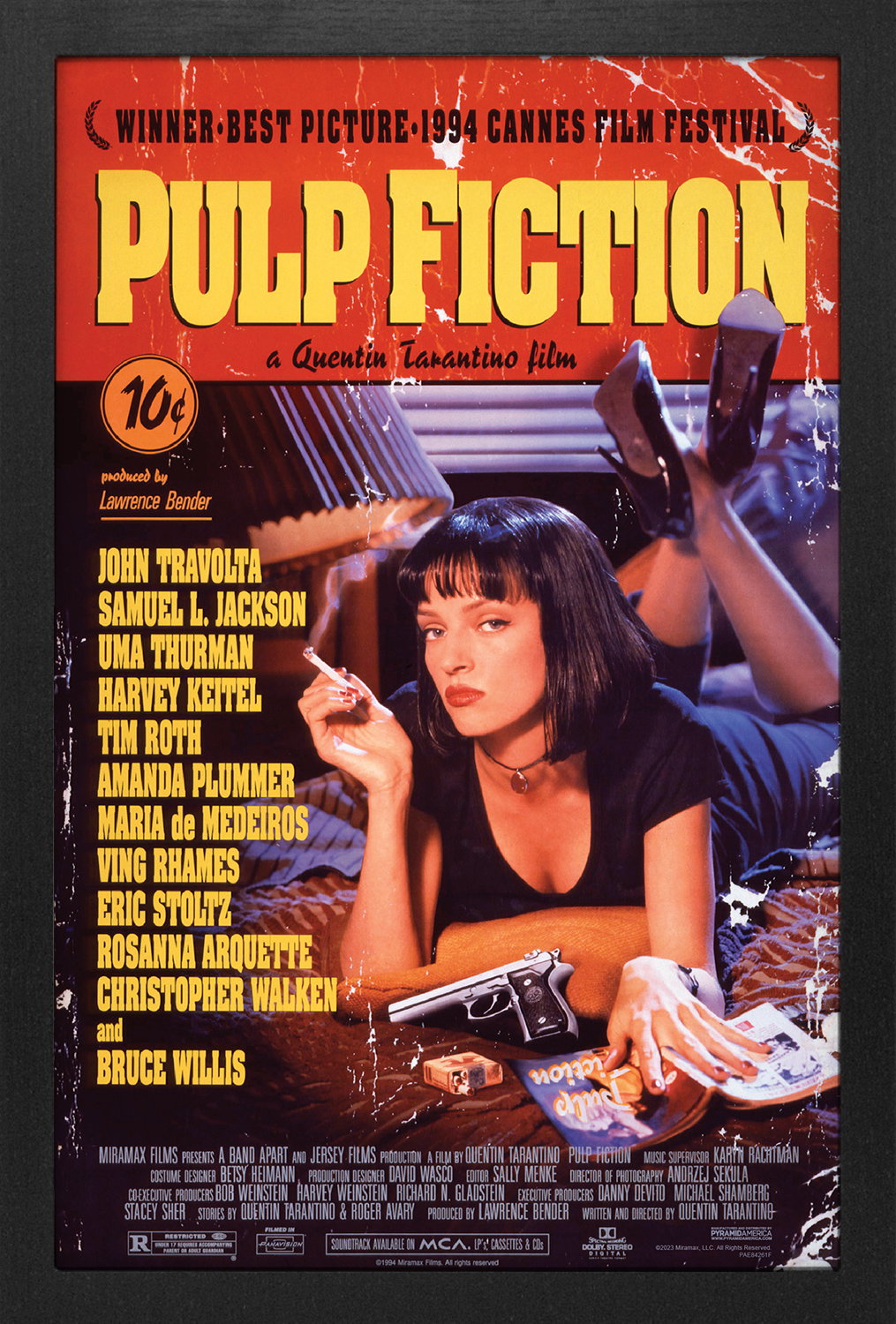 Movies 11" x 17" Pulp Fiction -  The Dance