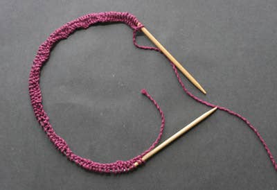 Bamboo Circular Knitting Needles - 80cm 7mm
