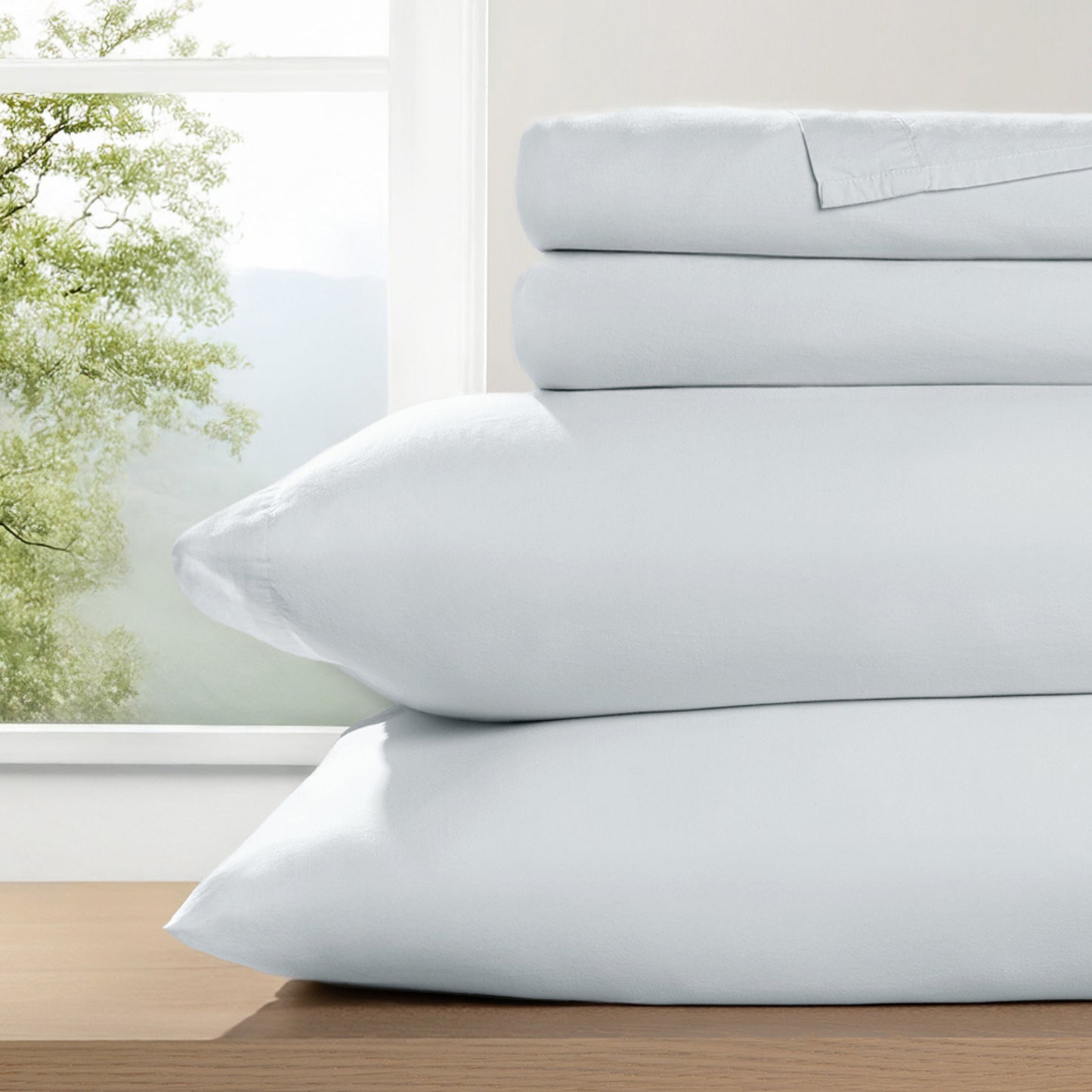 100% Cotton Percale Bed Sheet Set