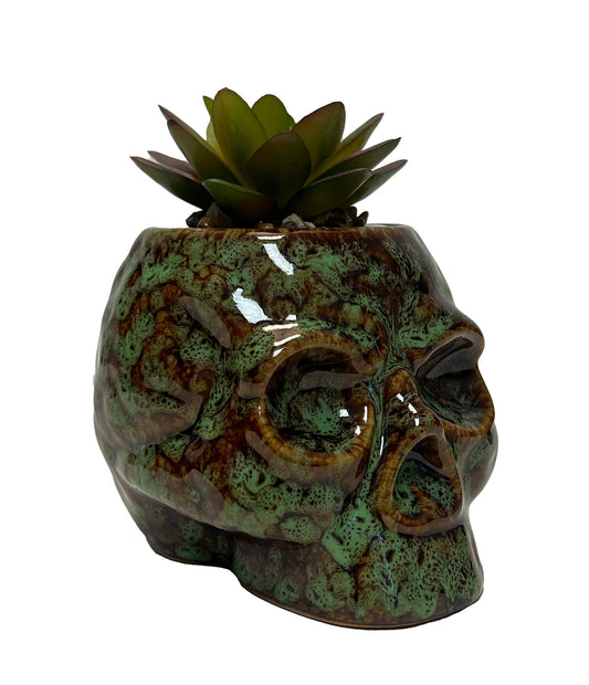 Skull Planter & Storage