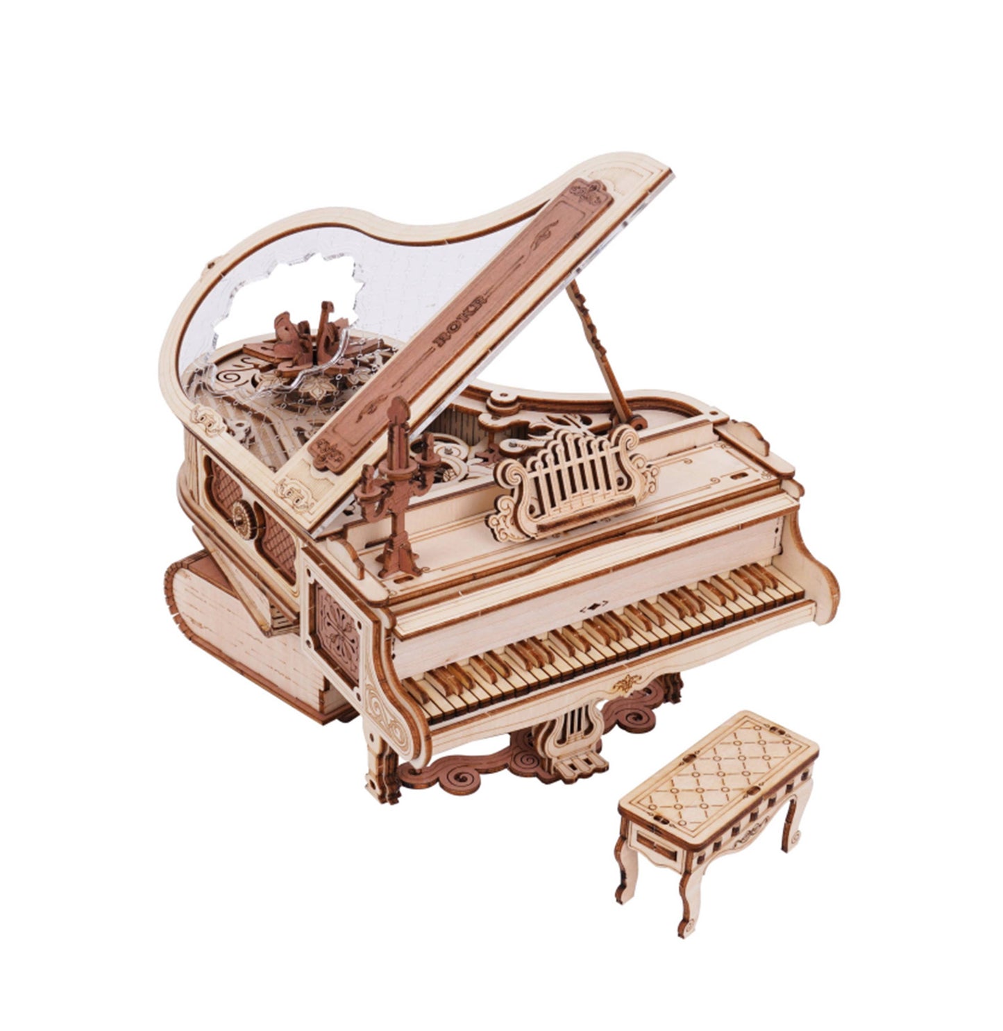 Diy Mechanical Music Box: Magic Piano