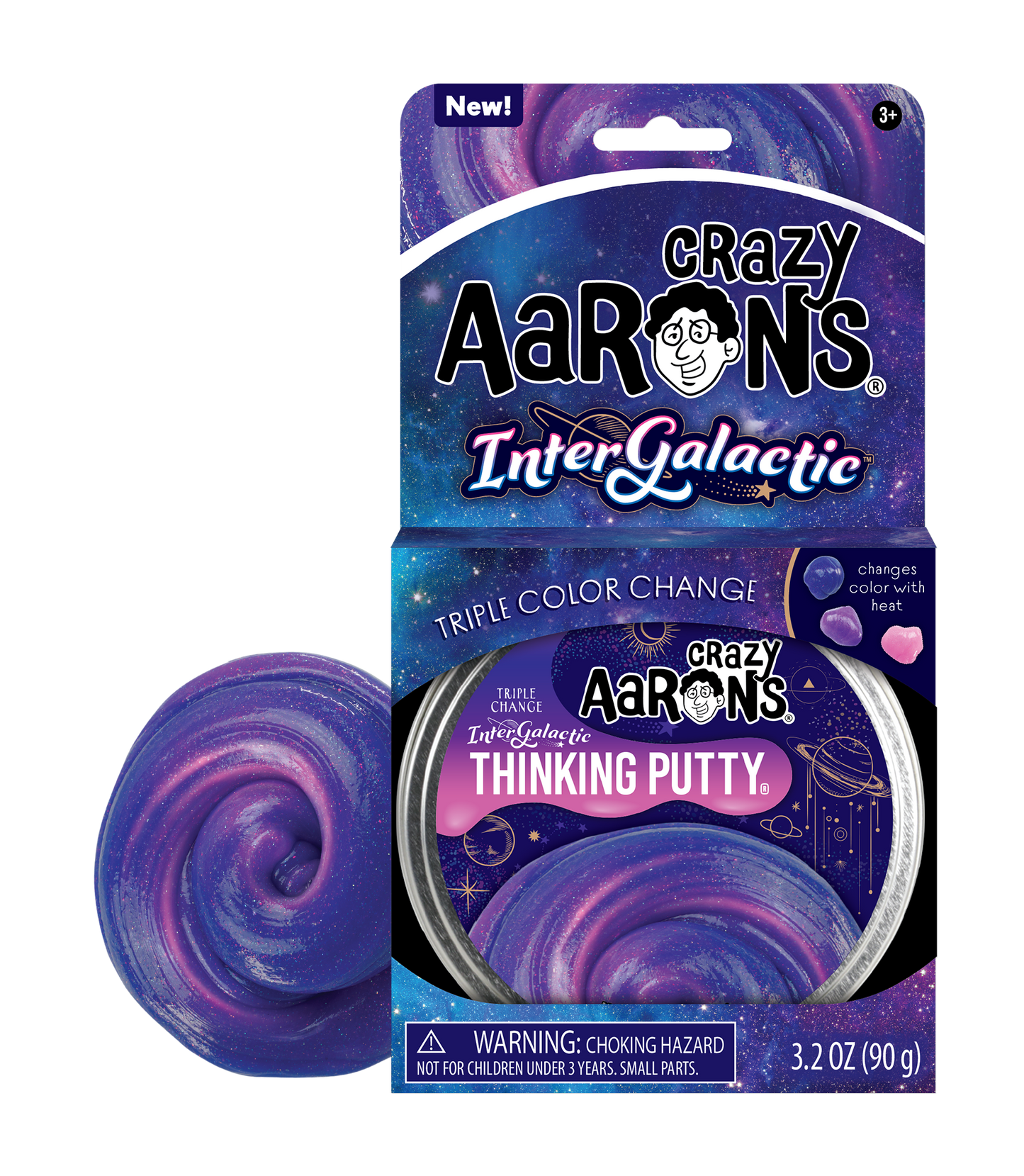Crazy Aaron's Thinking Putty 4in Tin