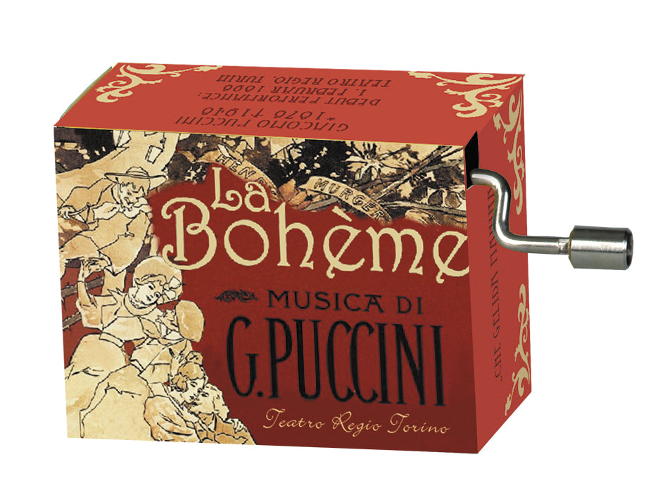Music Box - Che Gelida Manina - Art & Music Opera La Boheme