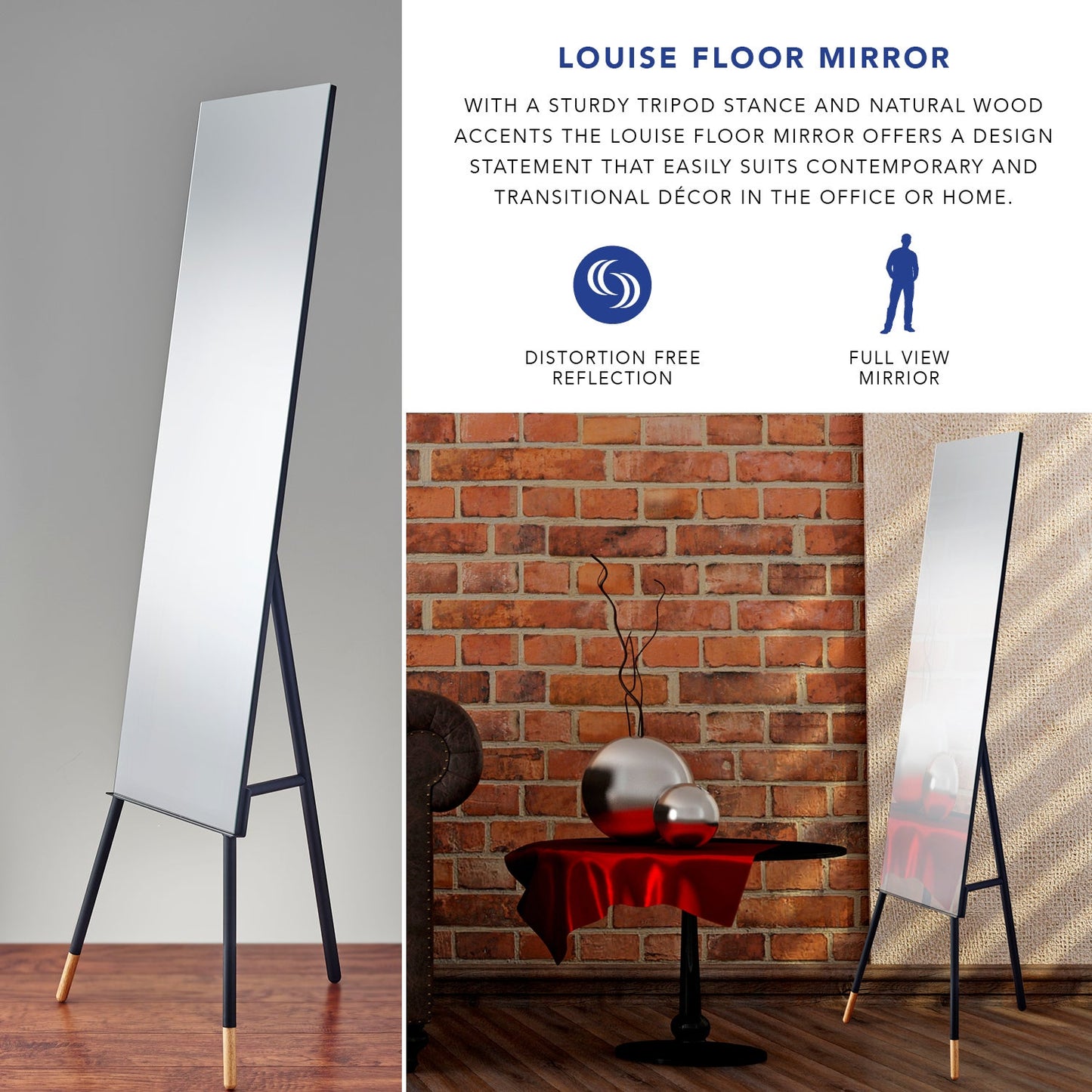 Louise Floor Mirror