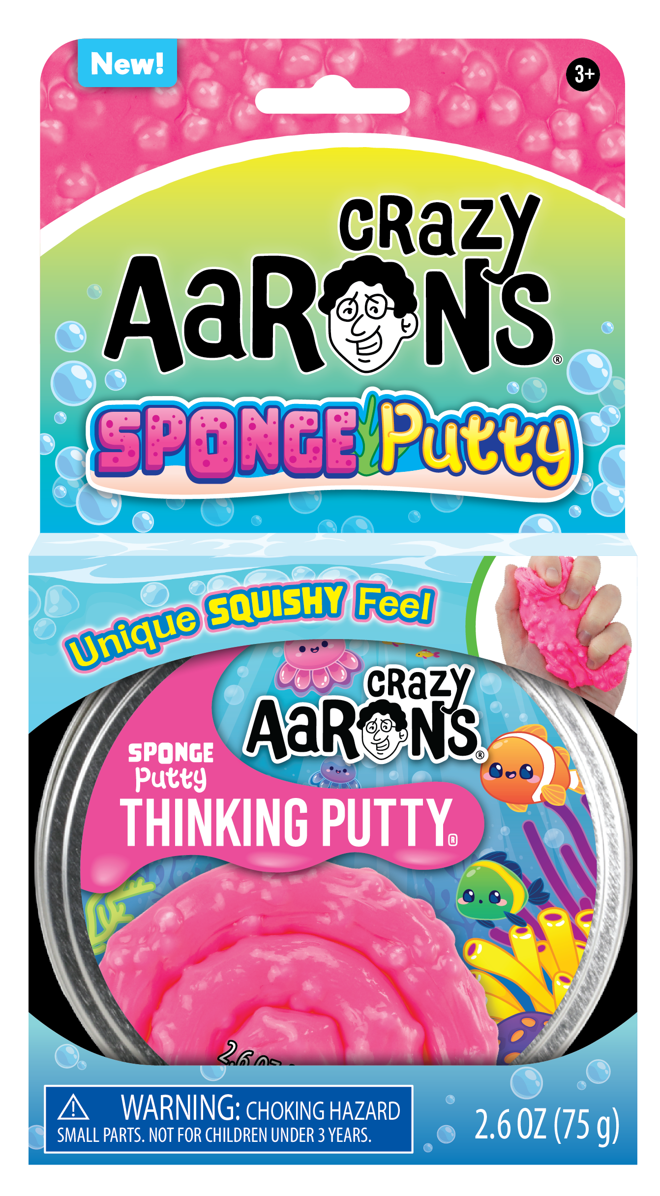 Crazy Aaron's Thinking Putty 4in Tin