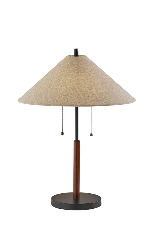 Palmer Table Lamp in Walnut