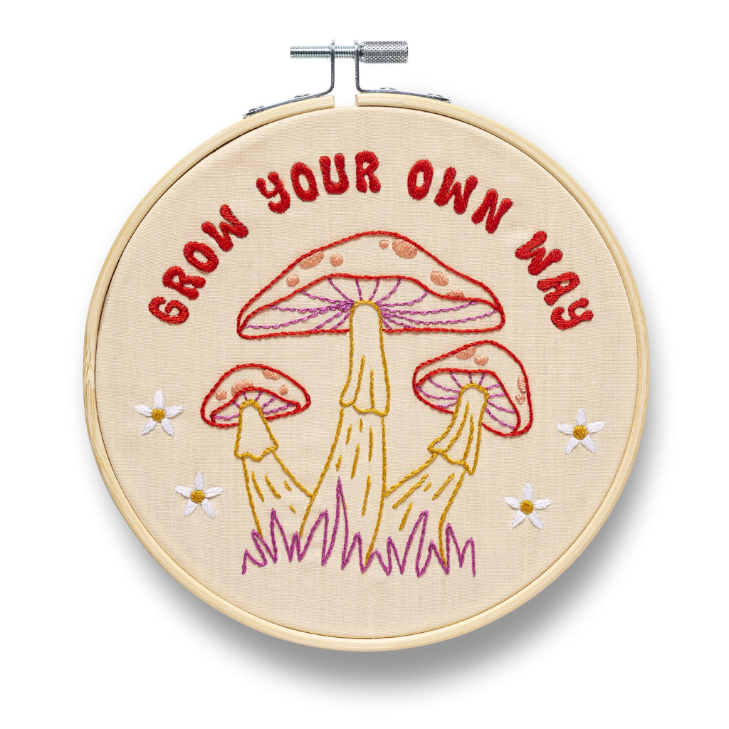 Embroidery Kit - Grow Your Own Way