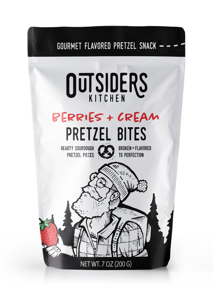Pretzel Bites Berries & Cream