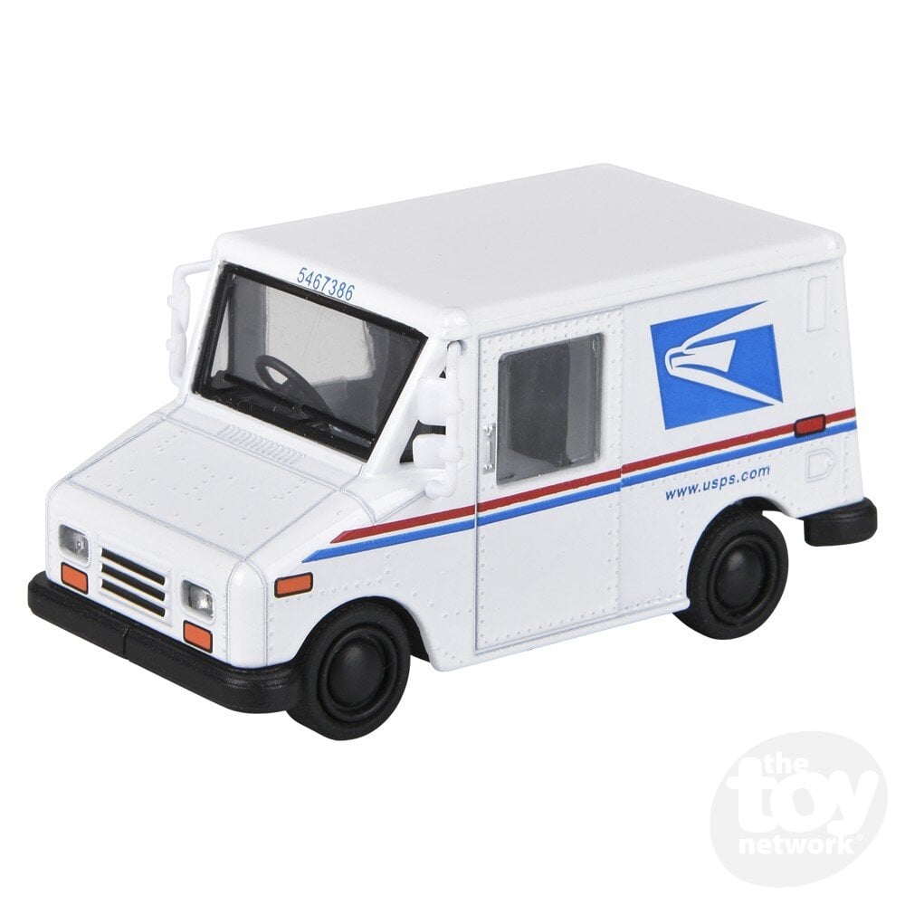 Diecast Mini Postal Carrier Truck USPS 2.5"