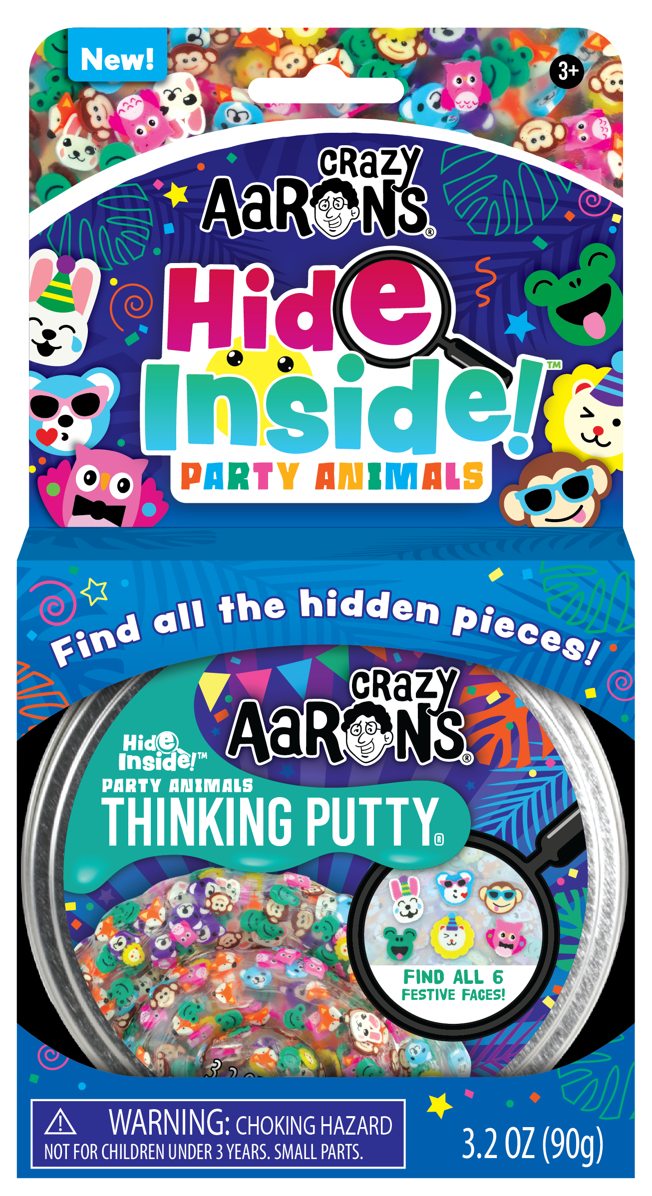 Crazy Aaron's Thinking Putty 4in Tin