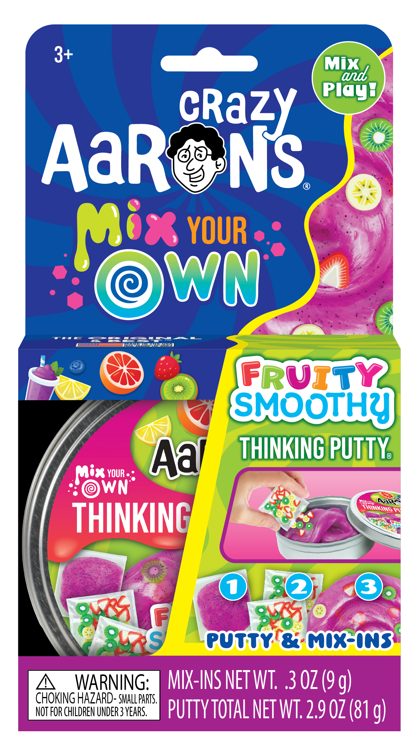 Crazy Aaron's Thinking Putty 4in Tin
