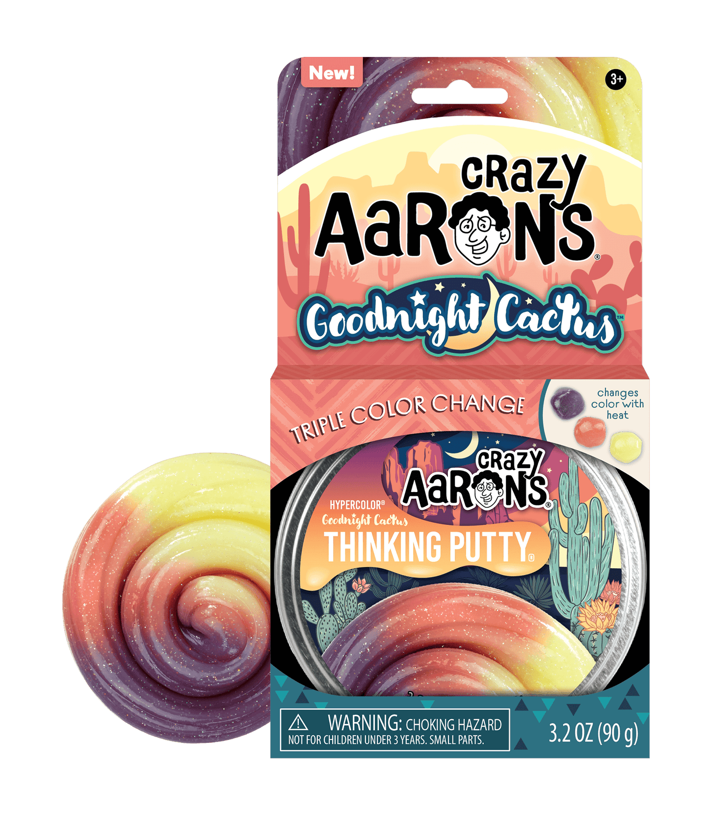 Crazy Aaron's Thinking Putty 4in Tin
