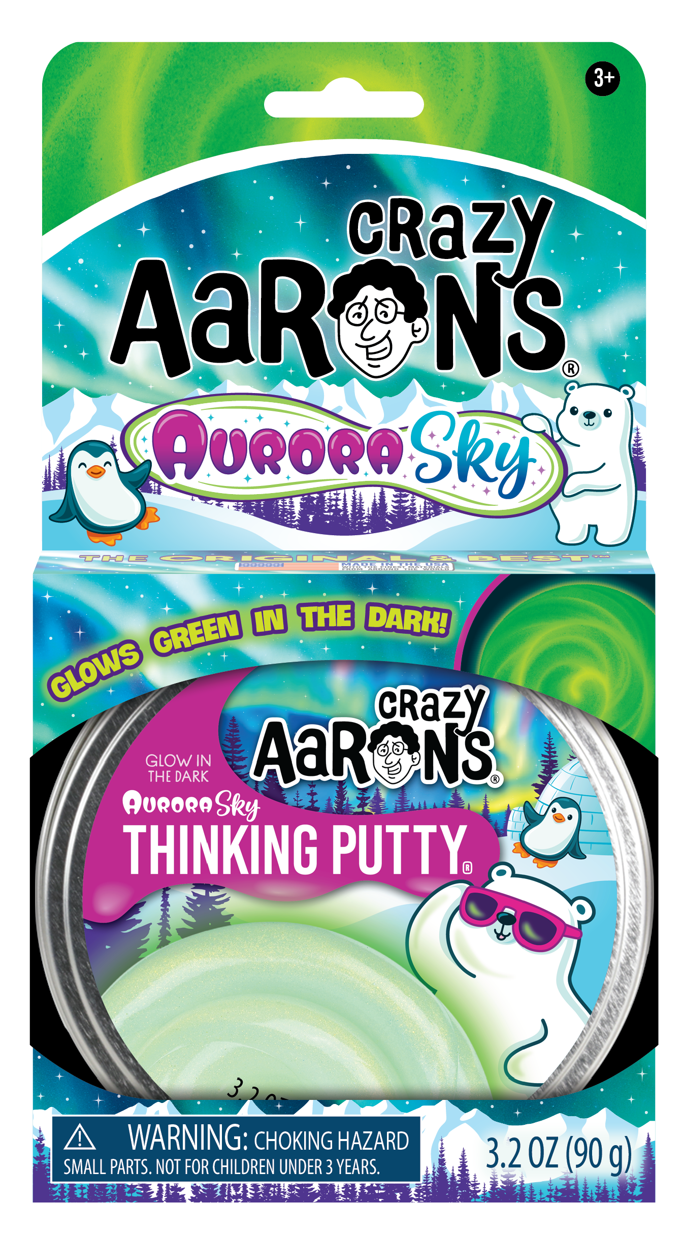 Crazy Aaron's Thinking Putty 4in Tin
