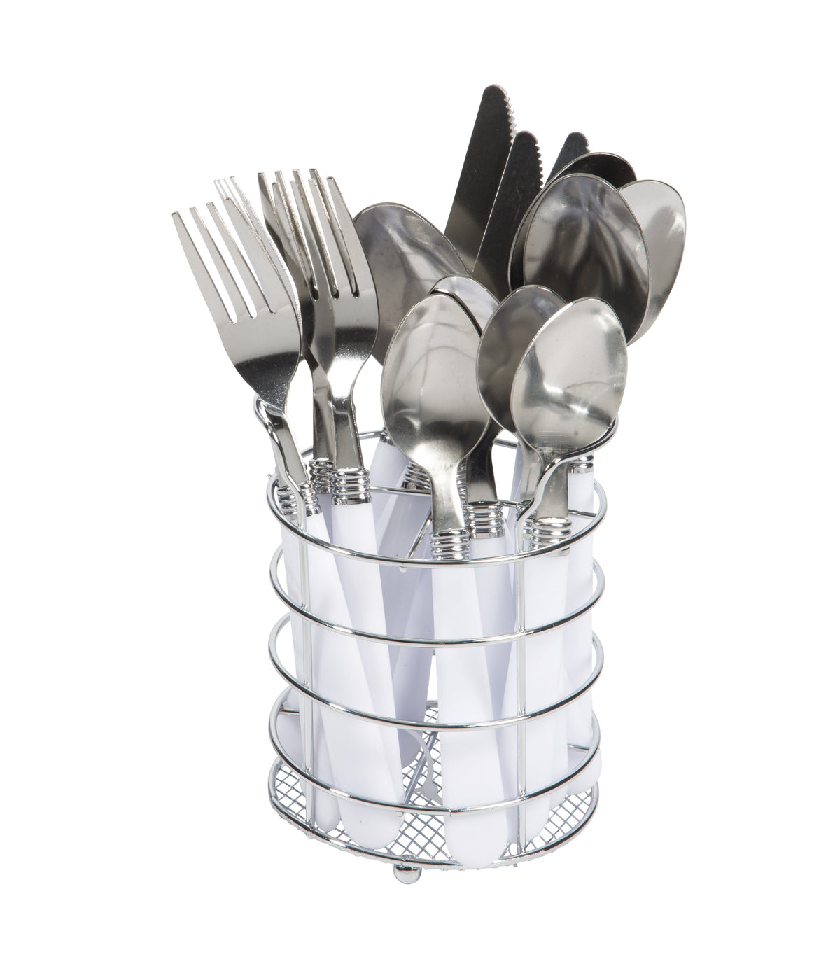 Everyday Sensations 16pc Stainless Steel Flatware Set