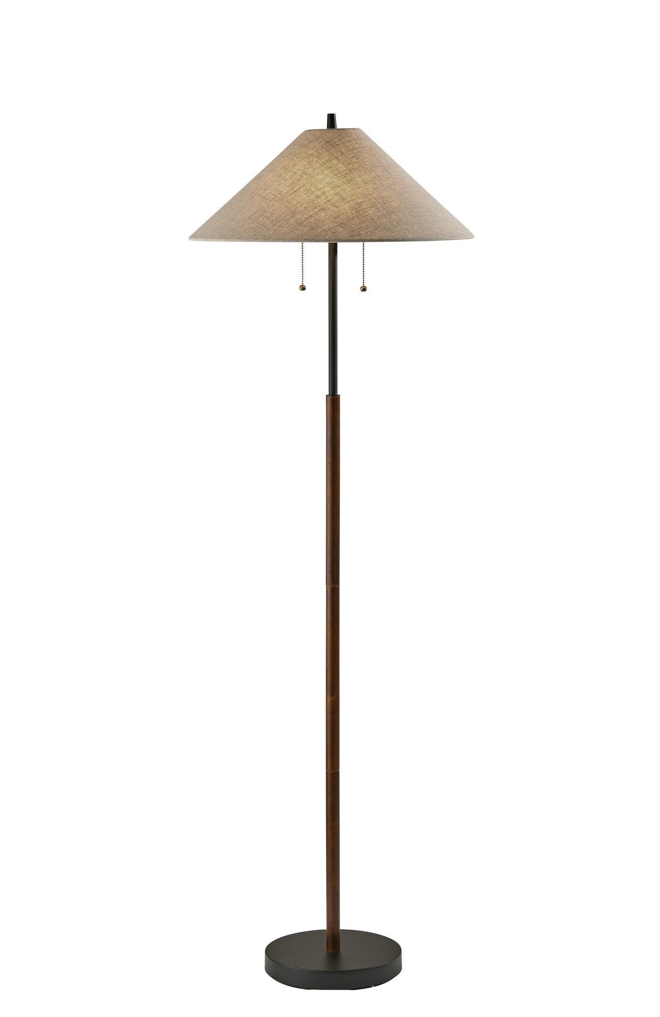 Palmer Floor Lamp in Walnut