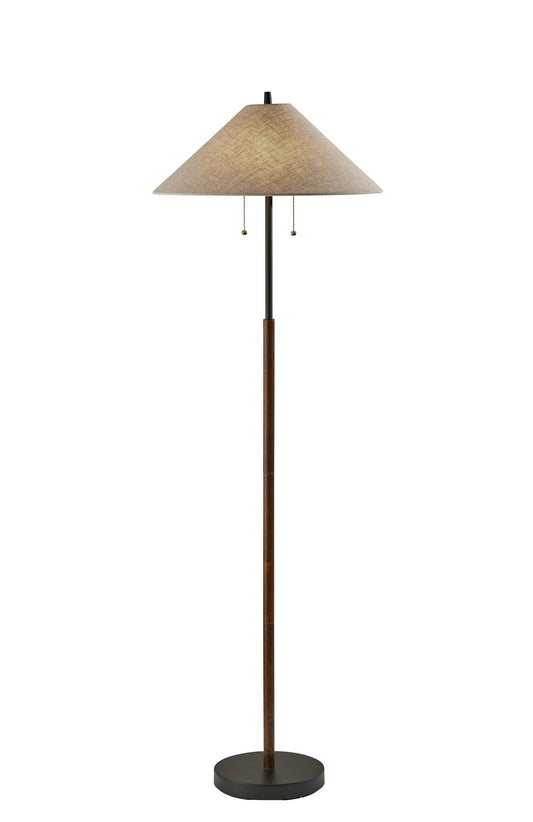Palmer Floor Lamp in Walnut