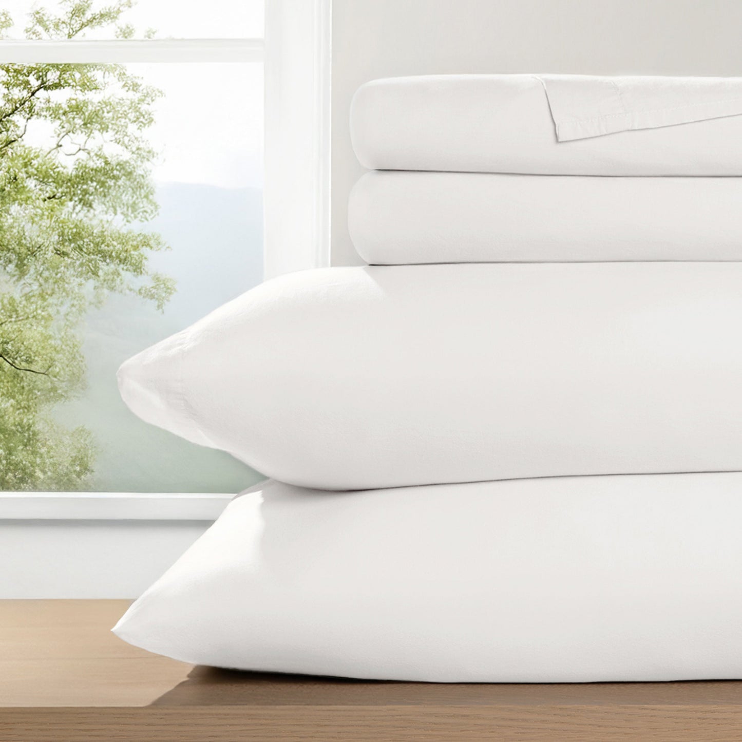 100% Cotton Percale Bed Sheet Set