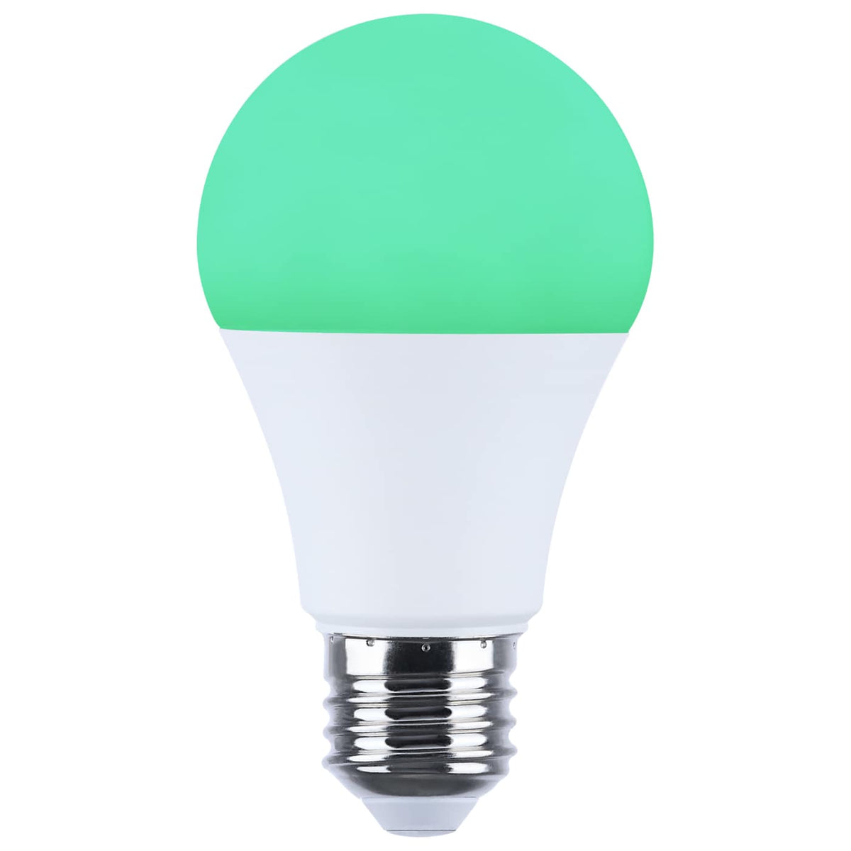 LED Light Bulb; 10 Watt; A19; 2700K-5000K RGB/Tunable White; Starfish; White; Medium Base; 120 Volt