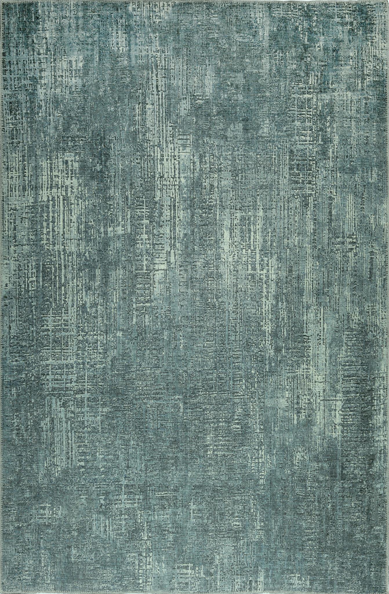 London Elements Teal Washable Rug 3'9" x 5'6"
