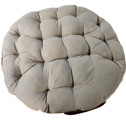 Papasan Cushion PHI Velvet Silver