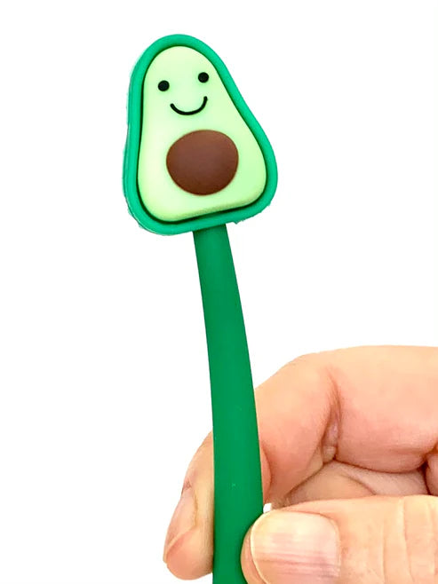 Gel Pen Avocado Wiggle Buddy (Sold Individually)