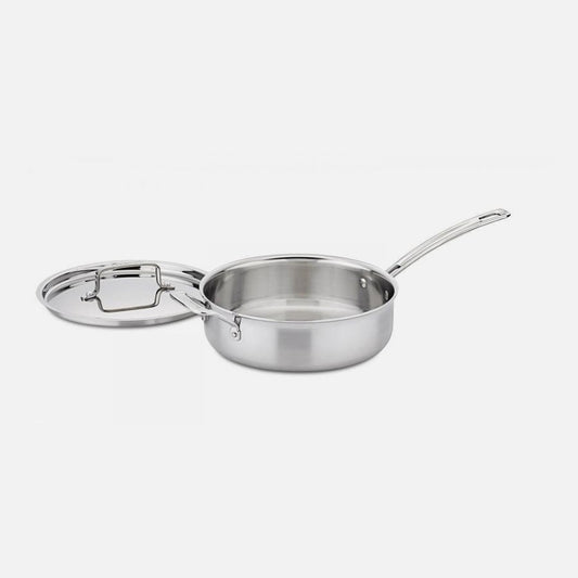 Cookware - Multi-Clad Pro Stainless Saute Pan 3.5qt w/Cover