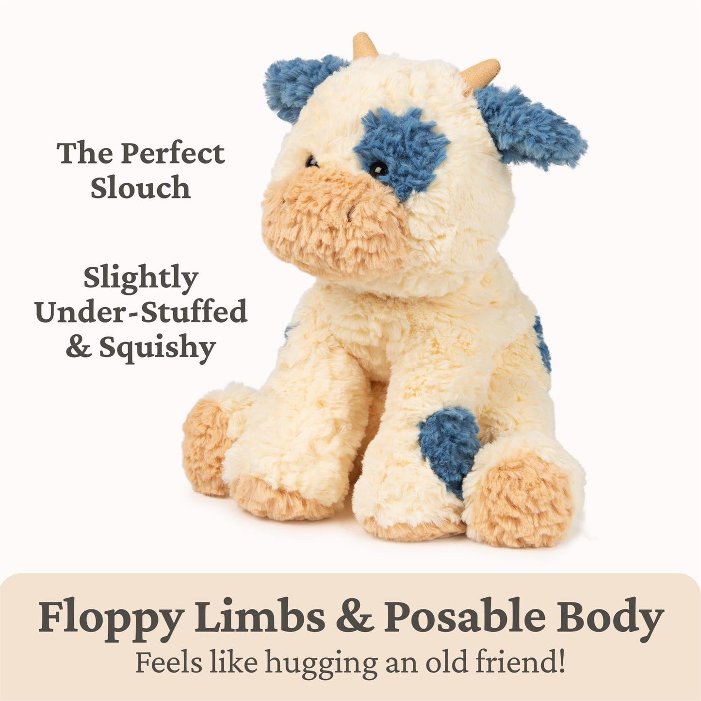 Plush Cozys Cow 10"