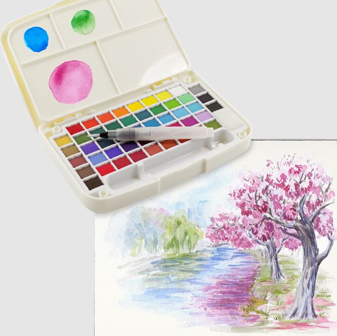 Art Center Watercolor Field Kit
