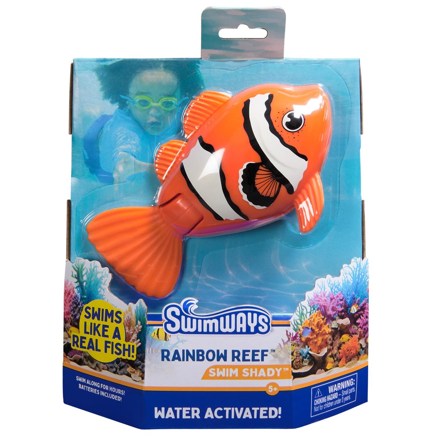 Water Toy Rainbow Reef Fish Assorted (Sold Individually)