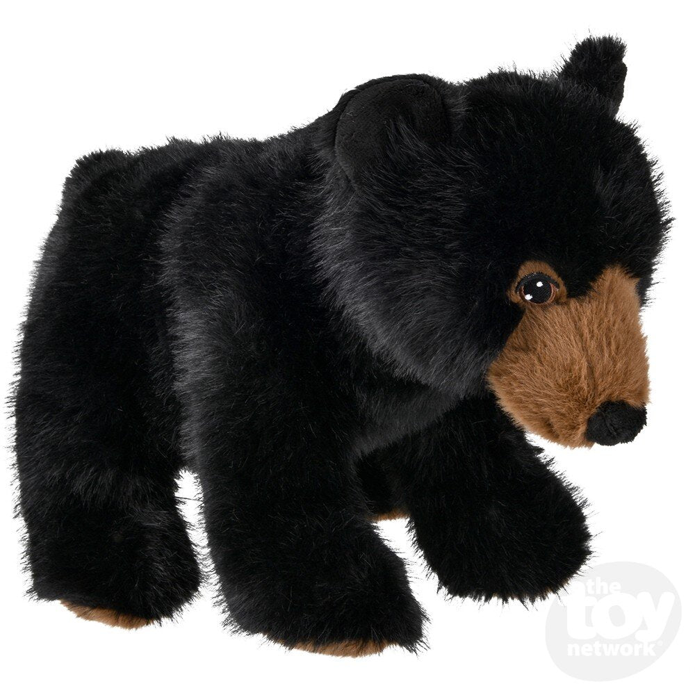 Plush Animal Den Black Bear 12"
