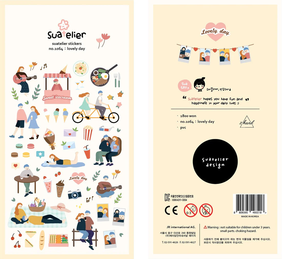 Stickers Lovely Day