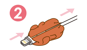 Cable Bite iPhone Lovely Sheep