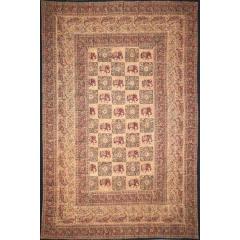 Tapestry Single Size Elephant Batik Rust