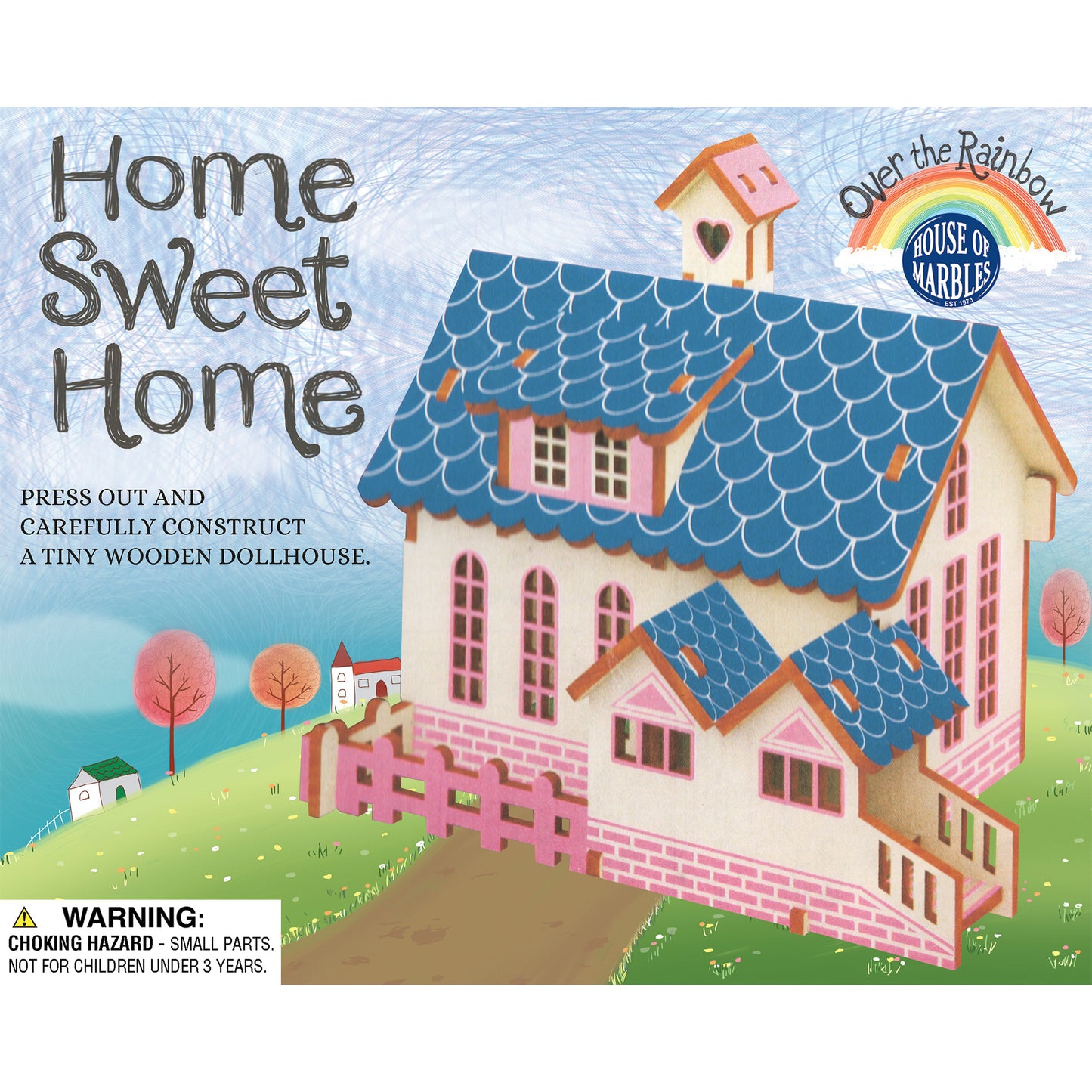 Home Sweet Home Quaint Cottage Construction Kits Wooden