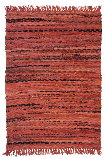 Sturbridge Rag Rug Cotton Red 2' x 3'