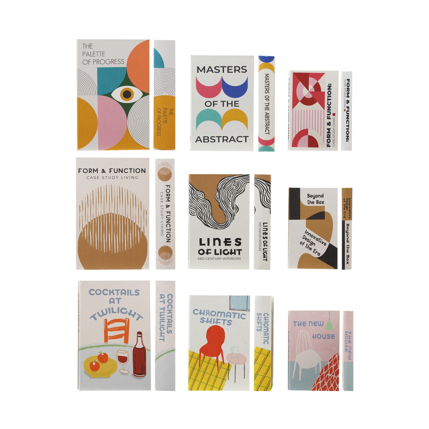 Book Storage Box MDF & Canvas