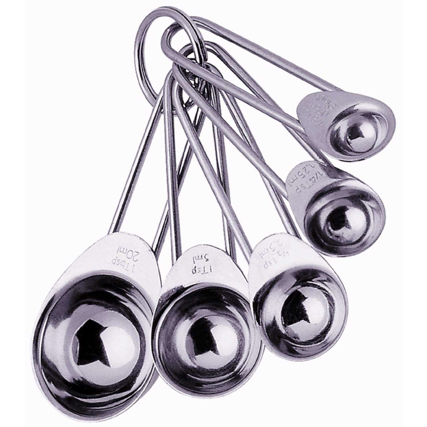 Measuring Set - Stainless Steel Spoon 5 Piece Set