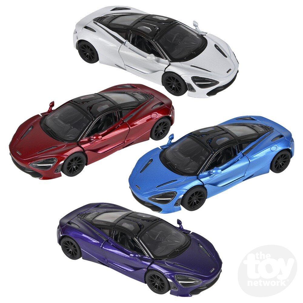 Diecast Pullback - Mclaren - 720S - 5" - Assorted Colors Sold Individually