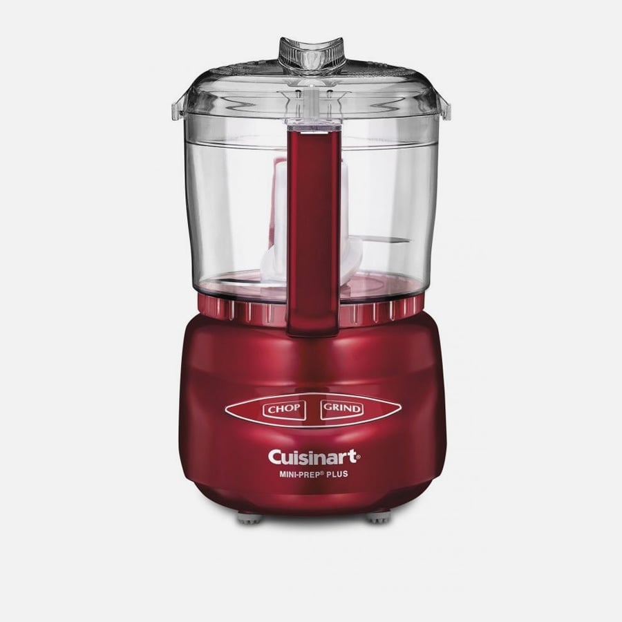 Electric Food Processor - Mini-Prep Plus 3Cup Metallic Red