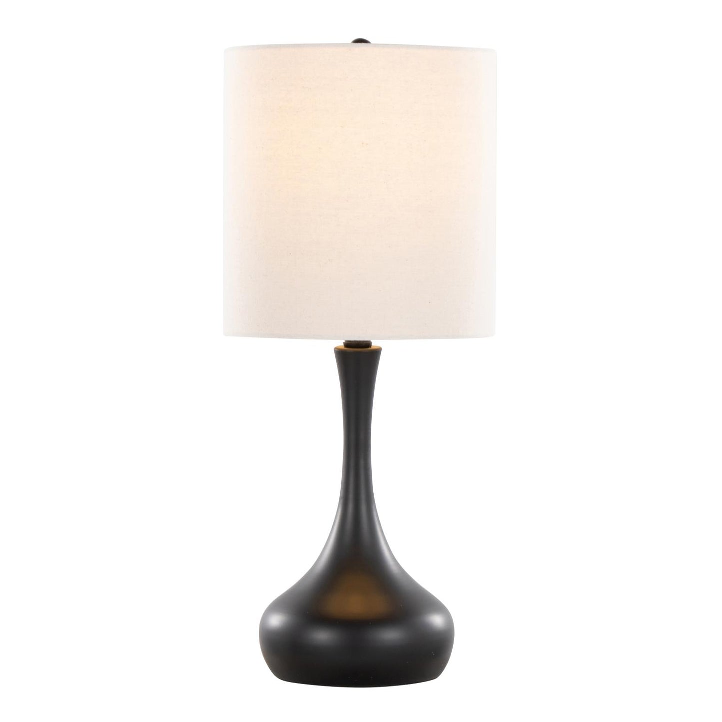 Genie 24" Contemporary Metal Table Lamp