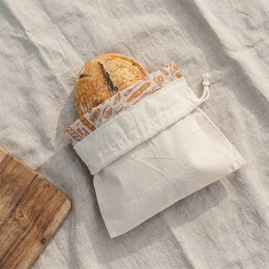 Artisan Bread Bag - Natural