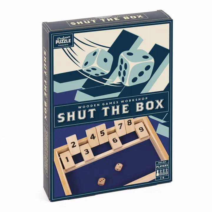 Game Wooden Shut the Box