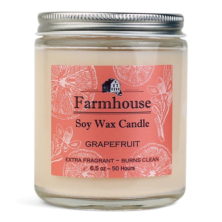 Soy Candle - 6.5oz - Grapefruit