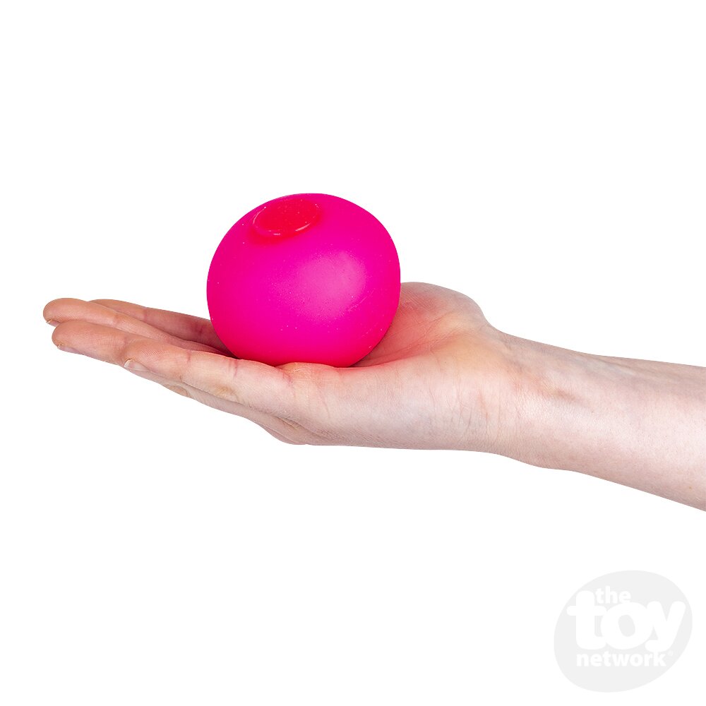 Squish Stretch Gummi Ball Assorted Colors 2.5" (Sold Individually)