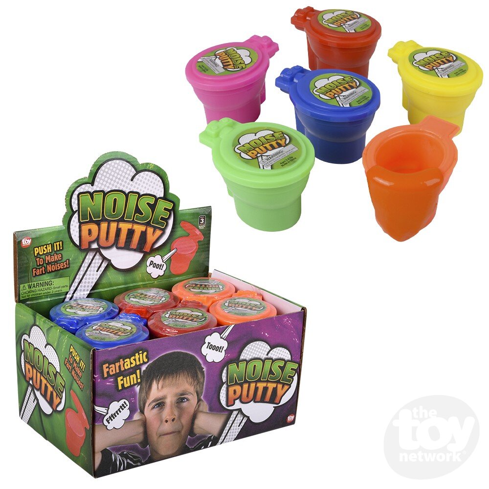Noise Putty - Toilet Shaped - Sold Individually