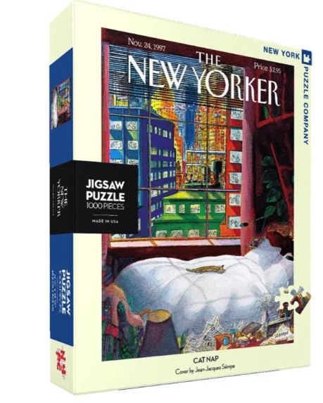 New Yorker Puzzle 1000 Piece Cat Nap
